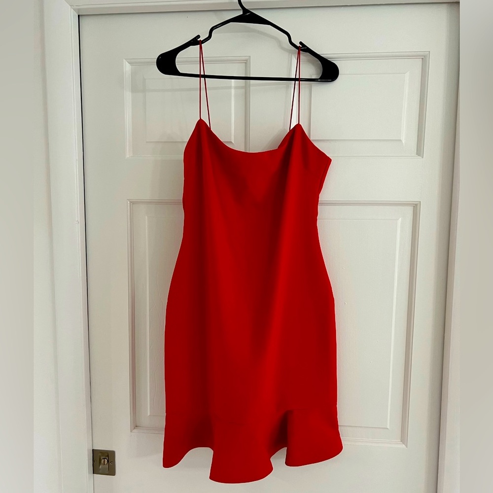 LIKELY Banks Dress- Red NWT size 8